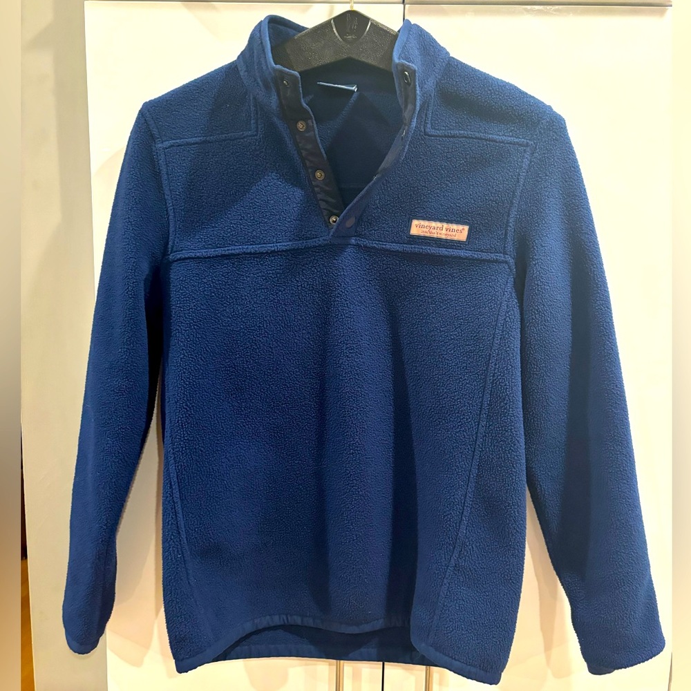 Vineyard Vines Boys L Fleece Pullover EUC